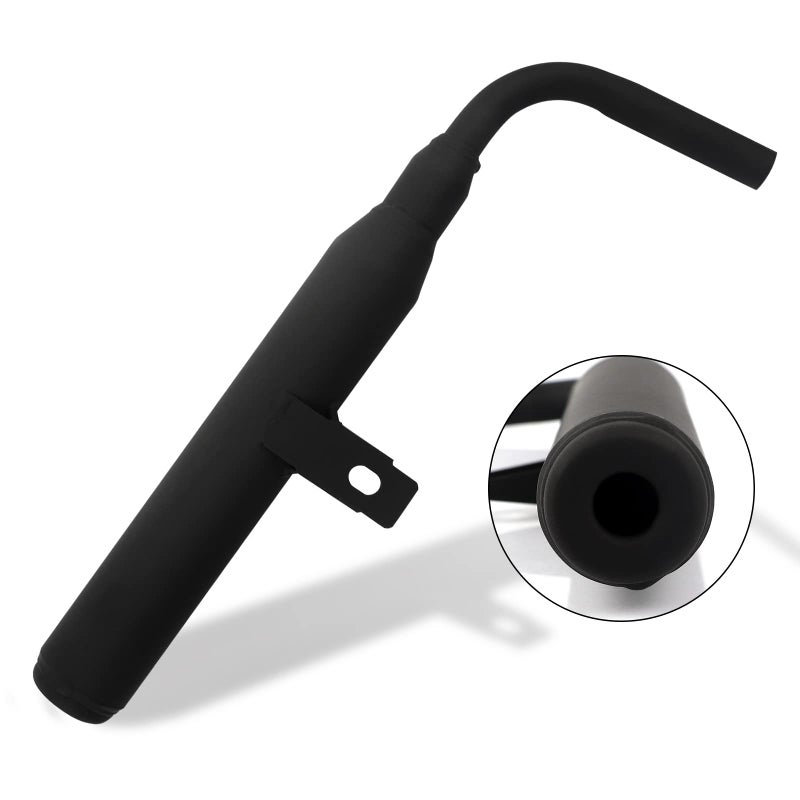 FLYPIG Motorcycle Muffler Pipe Exhaust Silencer Pipe System Part for Yamaha PW50 PY50 PW PY 50 PEEWEE ATV Quad Motocross Pit Kids Bike Motorcycle Part - Image 3